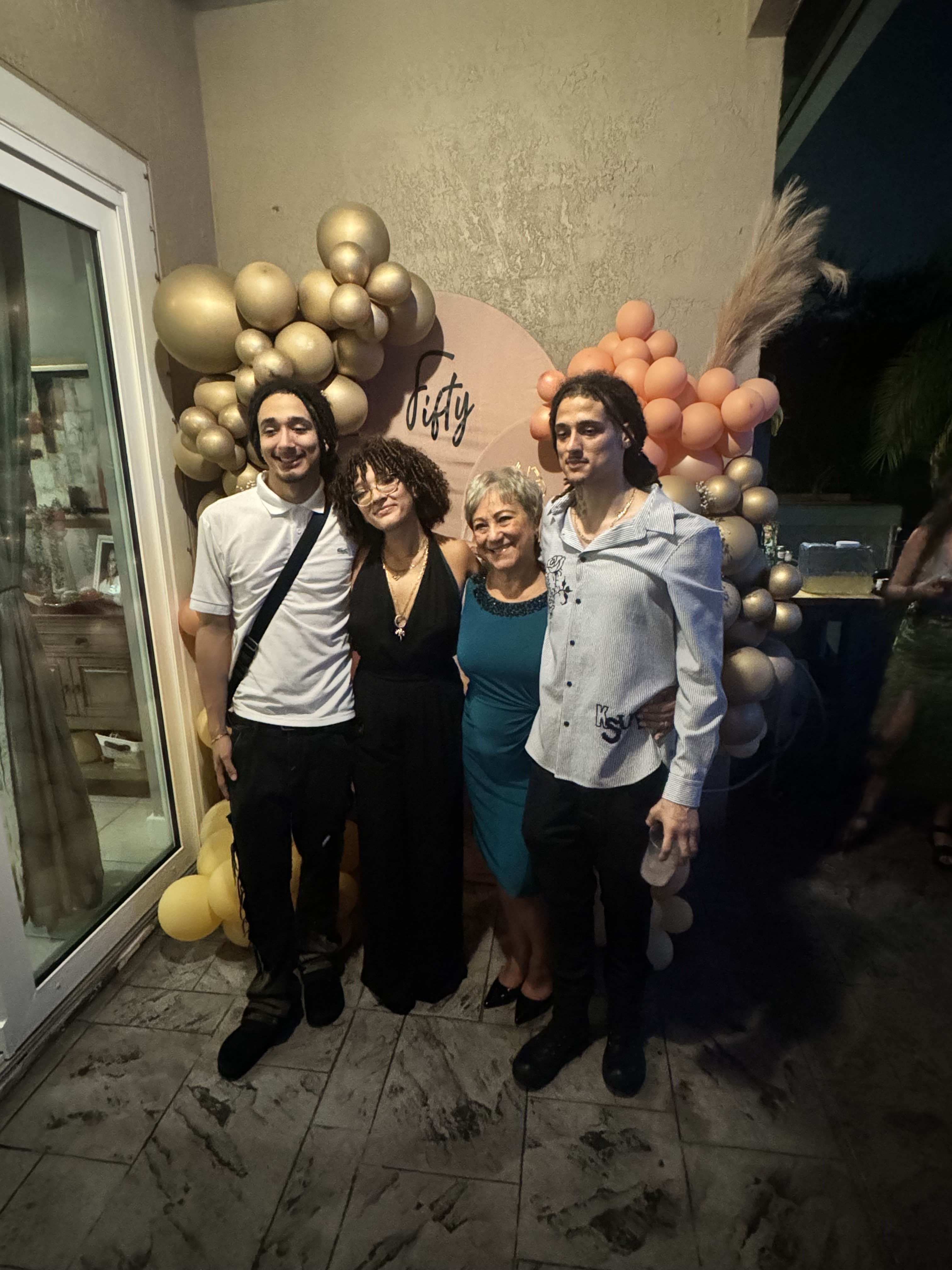 Me with my family