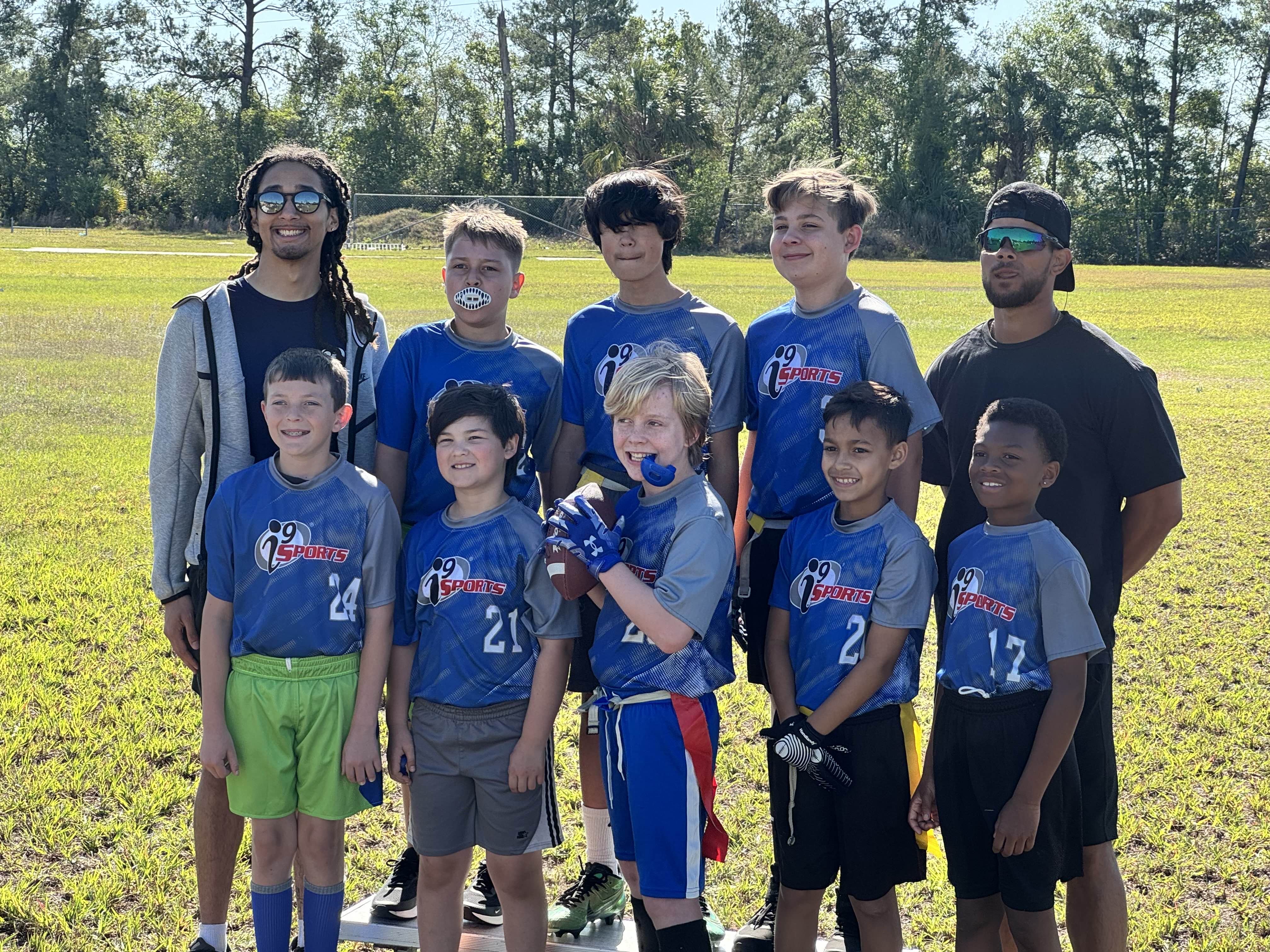 Mentoring the youth and volunteering to coach